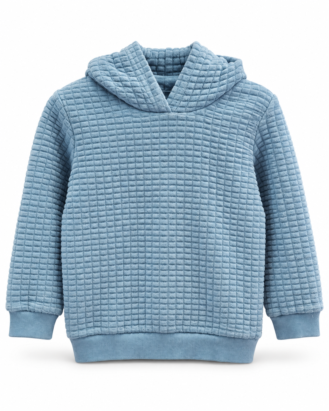 Pull — Authentic Boy — Bleu · quadrillage en relief — 5 ans — Authentic Boy — 5 ans
