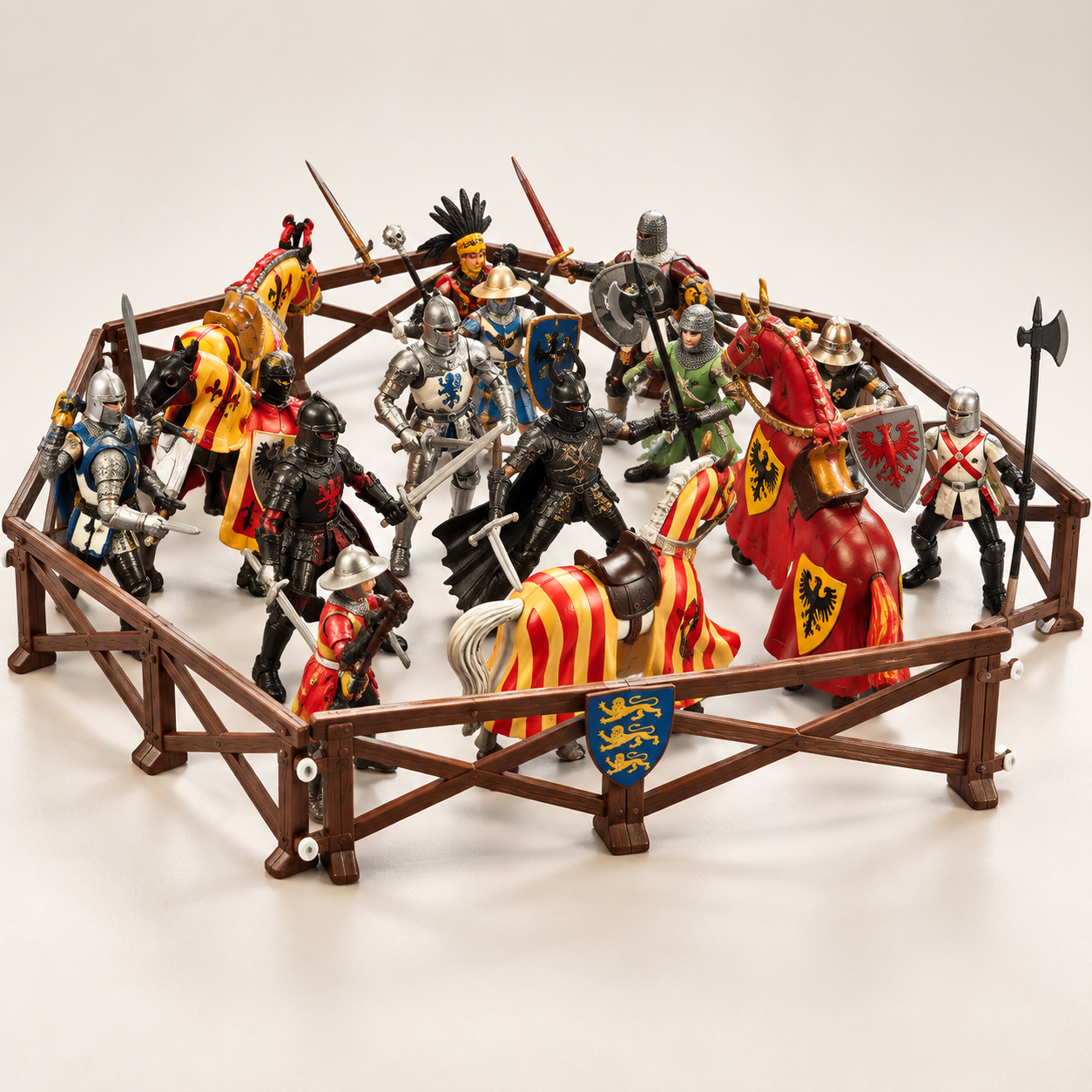 Figurines chevalier — Dès 4 ans